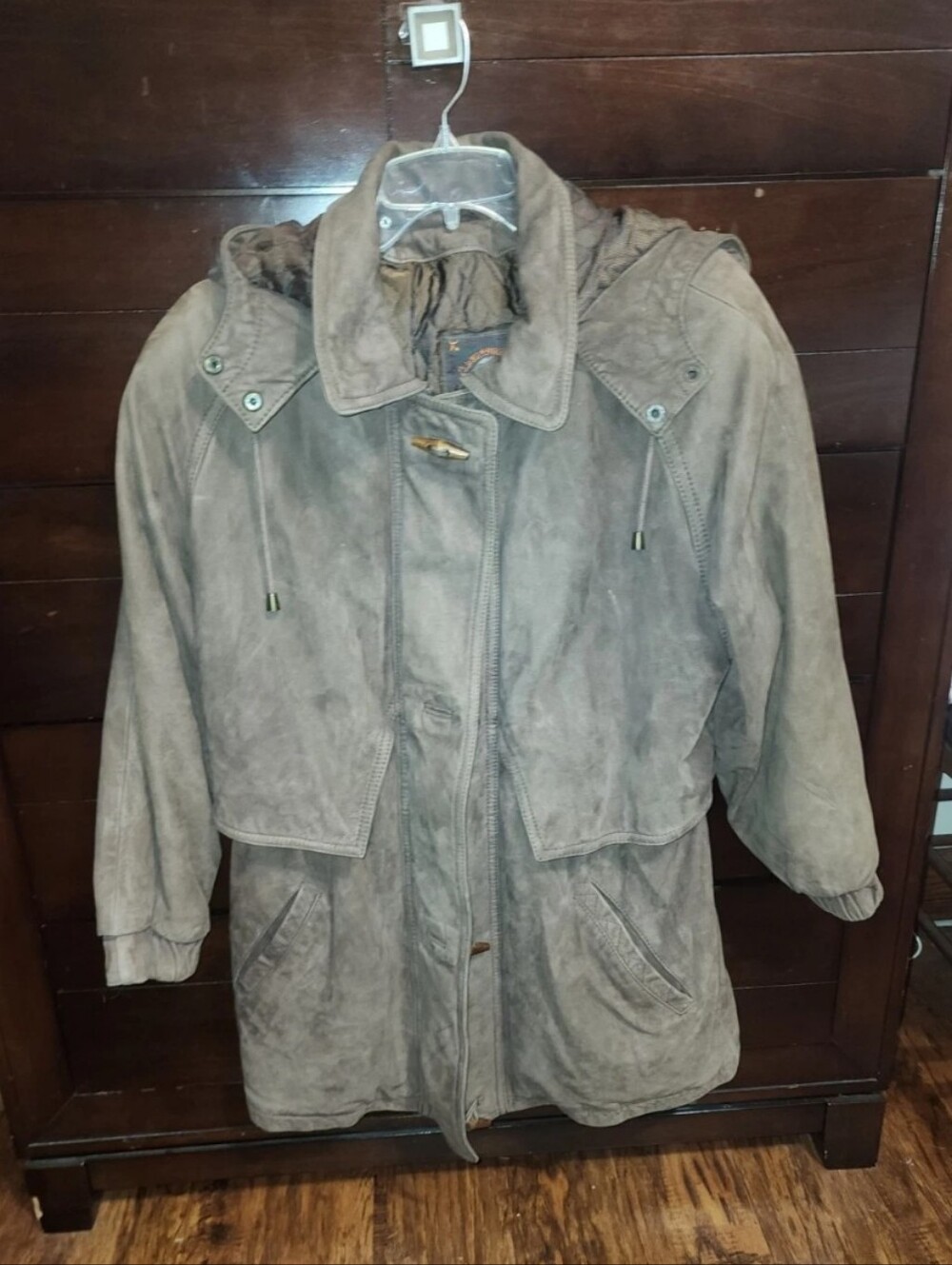 Wilson's Adventure Bound Vintage Adirondack Leather Coat Women’s Sz Small Brown